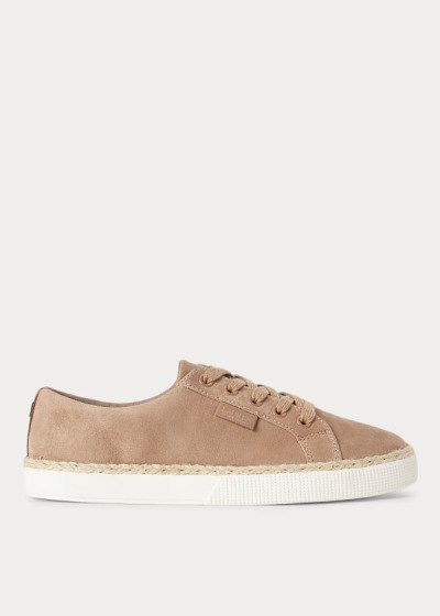 Women's Ralph Lauren Jaycee Suede Sneakers | 034917MJB